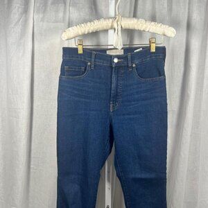 Everlane High-Rise Skinny Ankle Jeans in Medium Wash - Size 27